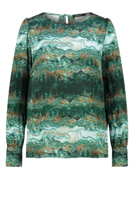 Claudia Sträter blousetop met grafische print