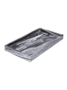 Dienblad grijs - (L)40 x (B)22 cm