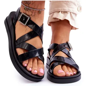 Geurige Sandalen Milieuvriendelijk ZAXY JJ285093 Zwart