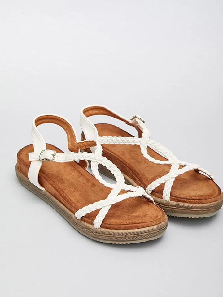 Sandalen wit