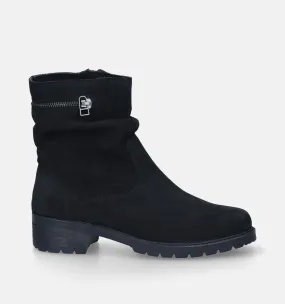 Solemade Enkellaarzen zwart