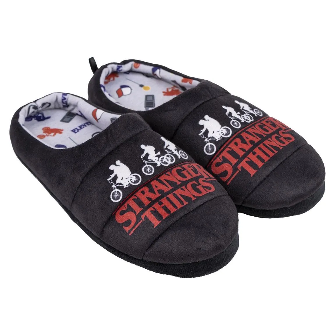 Stranger Things Sloffen Zwart