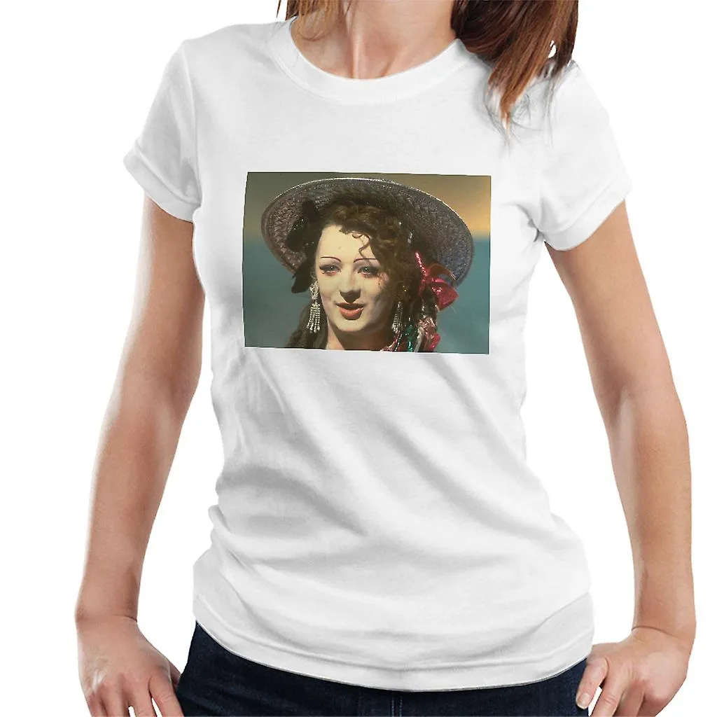 TV KEER BOY GEORGE VAN CULTURE CLUB TVT AWARDS 1984 WOMEN'S TSHIRT